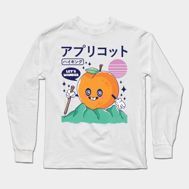 Summer Hiking Long Sleeve T-Shirt by spacedowl